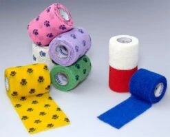 Bandes Cohésives 5 Cm Empreinte Blanche