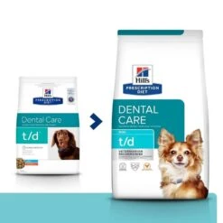 Hill's Prescription Diet Canine T/D MINI 3 Kg -Animal Boutique 52742402109 0 prescription diet chien t d mini croquettes poulet