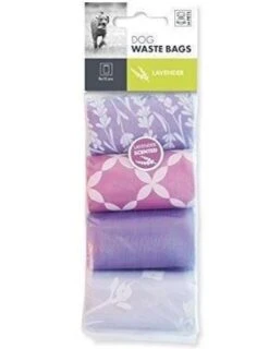 M-Pets Sac Hygiénique Senteur Lavande 4 Rouleaux 15 Sacs