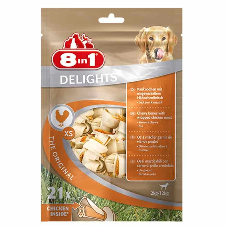 8in1 Friandises Os Delights Pour Chien XS X 21 1 8in1 Friandises Os Delights Pour Chien XS X 21