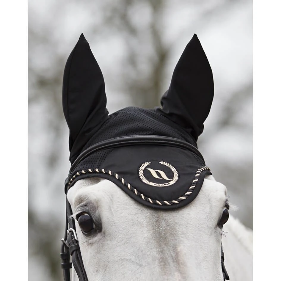 Back On Track Night Collection Bonnet Chevaux Taye Noir - Destockage – Image 2