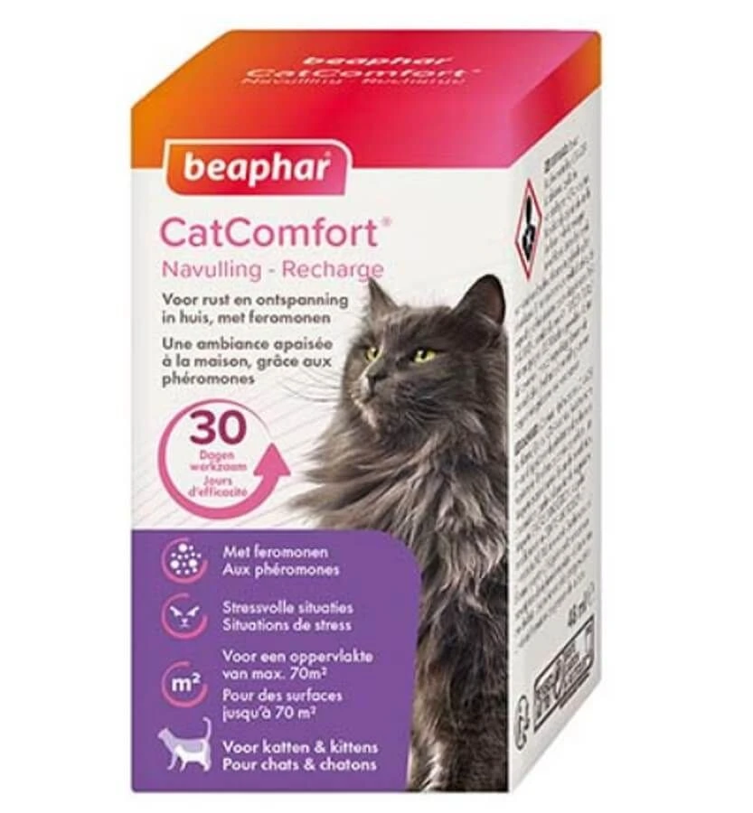 Beaphar CatComfort Recharge Calmante Pour Chats Et Chatons 48 Ml 1 Beaphar CatComfort Recharge Calmante Pour Chats Et Chatons 48 Ml