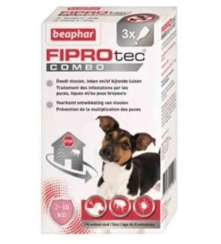 Beaphar Fiprotec Combo Chiens 2-10 Kg 3 Pipettes