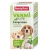 Beaphar Vermipure Comprimés Purge Aux Plantes Pour Chiot Et Petit Chien 50 Cps