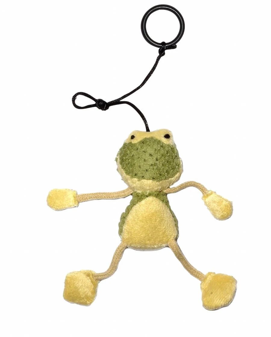 Bubimex Jouet Grenouille à Suspendre Avec Herbe à Chat 1 Bubimex Jouet Grenouille à Suspendre Avec Herbe à Chat