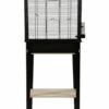 Zolux Cage Chic Loft Noir Pour Oiseaux M