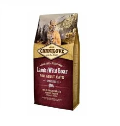 Carnilove Agneau Et Sanglier Chat 6 Kg