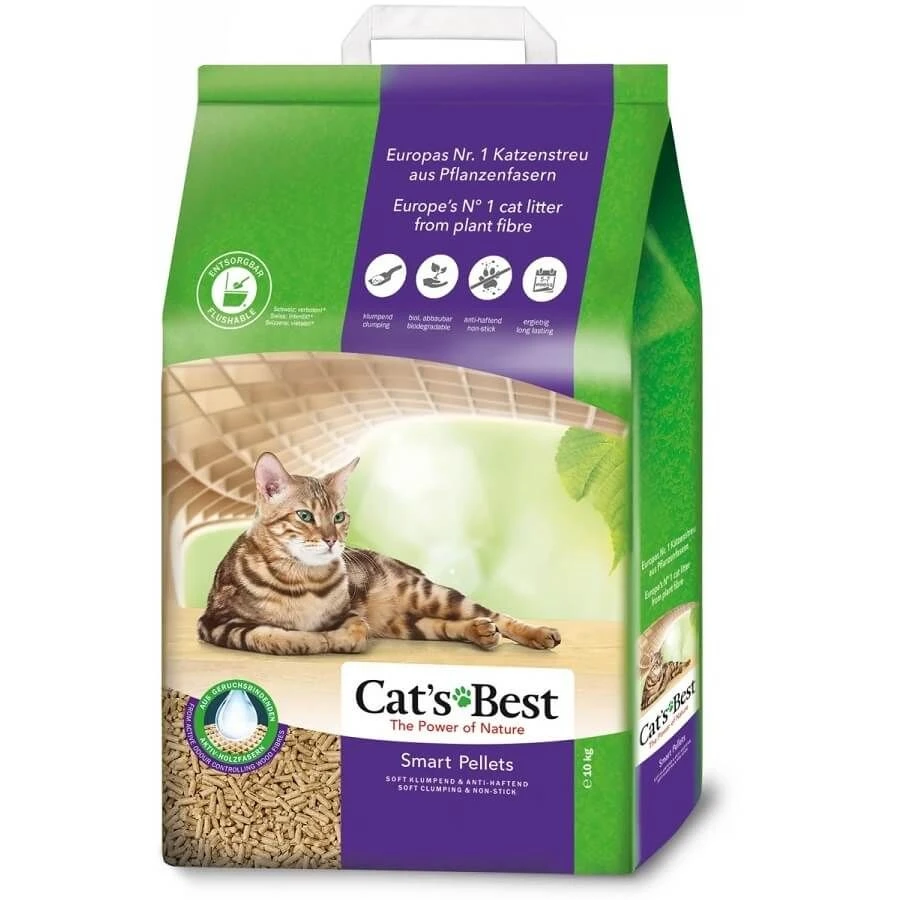 Litière Cat's Best Smart Pellets 20 L 1 Litière Cat's Best Smart Pellets 20 L