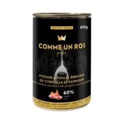 Comme Un Roi Chien Pâtée Poisson 6 X 400 G