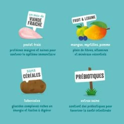 Edgard & Cooper Sans Céréales Au Poulet Frais Chien Adulte 700 G -Animal Boutique edgard cooper croquettes au poulet4 1