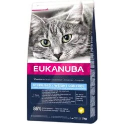 Eukanuba Chat Adult Sterilised/Weight Control 2 Kg