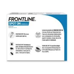 Frontline Spot On Chien De 40-60 Kg 6 Pipettes -Animal Boutique frontline spot on chien de 40 60 kg 6 pipettes 2