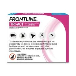 Frontline Tri Act Spot On Chien Moyen 10 - 20 Kg 3 Pipettes -Animal Boutique frontline tri act spot on chien moyen 10 20 kg 3 pipettes 2