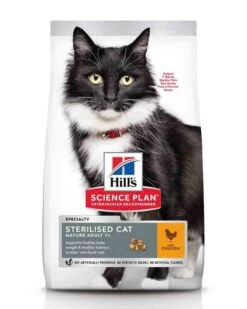 Hill's Science Plan Hill's Science Plan Feline Mature Adult 7+ Sterilised Cat Poulet 3 Kg