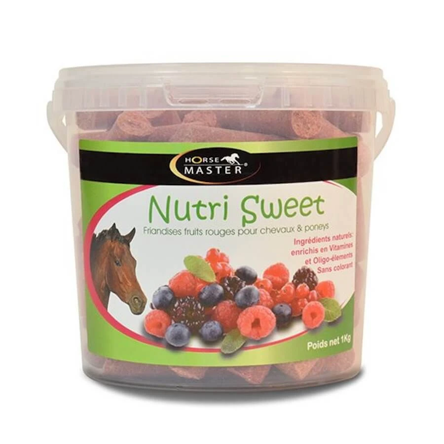 Horse Master Nutri Sweet Friandise Fruits Rouges 20 Kg
