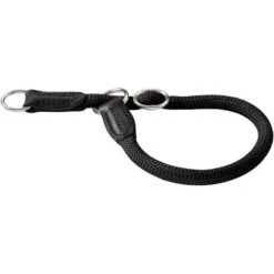Hunter Collier Freestyle En Nylon Pour Chien Noir 45 Cm