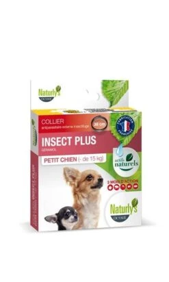 Naturlys Collier Insect Plus Petit Chien - De 15 Kg