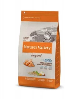 Nature's Variety Nature's Variety Croquettes Original Chat Stérilisé Saumon 7 Kg