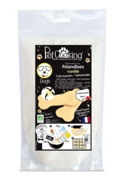 PetCooking Préparation Friandises Biscuits Vanillés Pour Chien 200 G