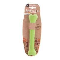 Rubb'n'Roll Color Jouet Chien Os Vert M