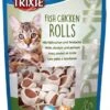 Trixie Premio Fish Chicken Rolls Pour Chat 50 G
