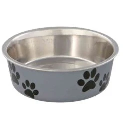 Trixie Gamelle En Acier Inox Chien Et Chat 1,5 L - Destockage -Animal Boutique trixie gamelle en acier inox chat 1