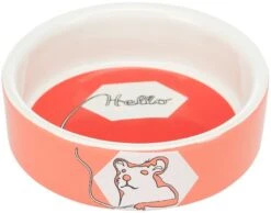 Trixie Gamelle En Céramique Pour Hamster 90 Ml -Animal Boutique trixie gamelle en c ramique rouge pour hamster 90 ml