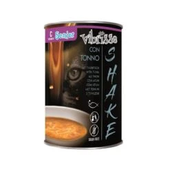 Vibrisse Shake Thon Soupe Chat Senior 12 X 135 G