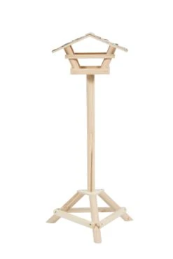 Zolux Mangeoire Castor Avec Toit En Bouleau Avec Pied